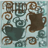 Coffee Party Glass Coasters