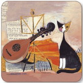 Pimpernel Musical Cats Coasters
