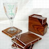 Wooden Beverage Coasters