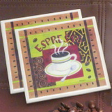Espresso Wooden Coasters